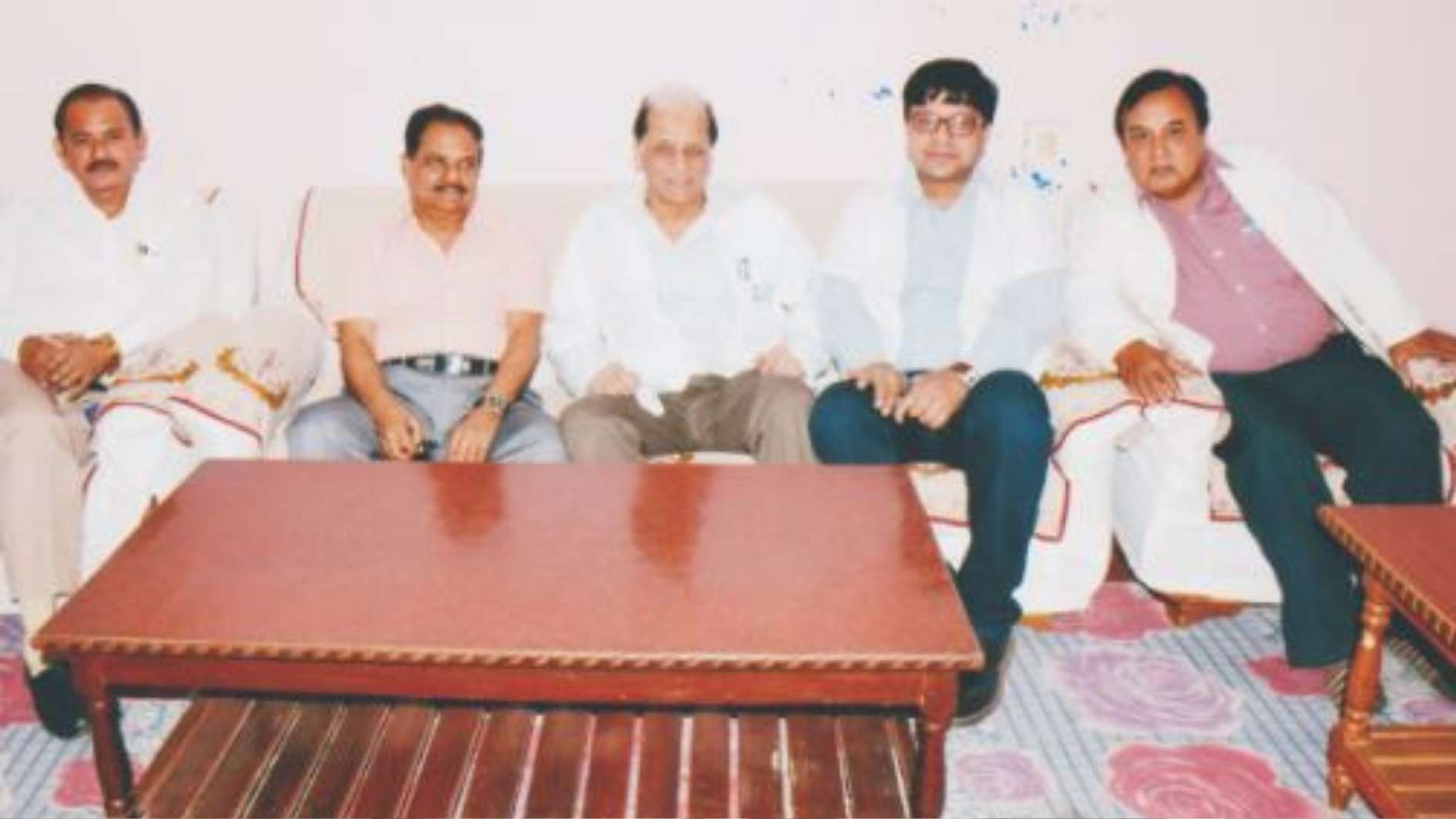 Dr. A.A. Hai & the Members of Inspection Team.