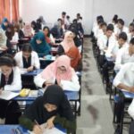 Students are Busy with Internal Examination